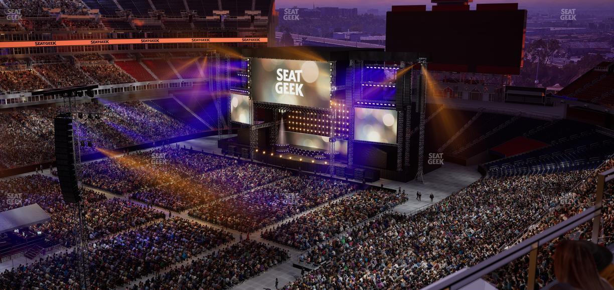 Nissan Stadium - Section Loge 317 Seat View