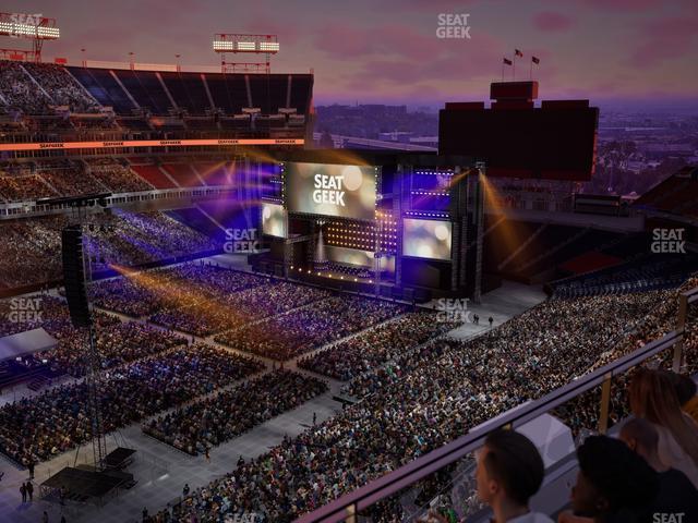 Nissan Stadium - Section Loge 317 Seat View