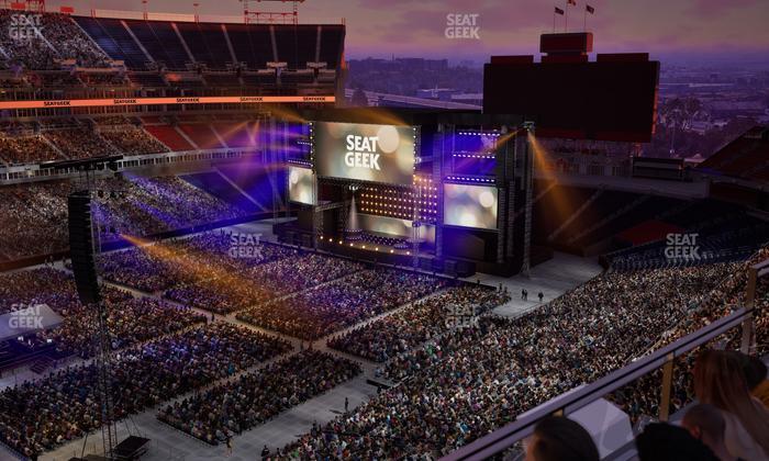 Nissan Stadium - Section Loge 317 Seat View