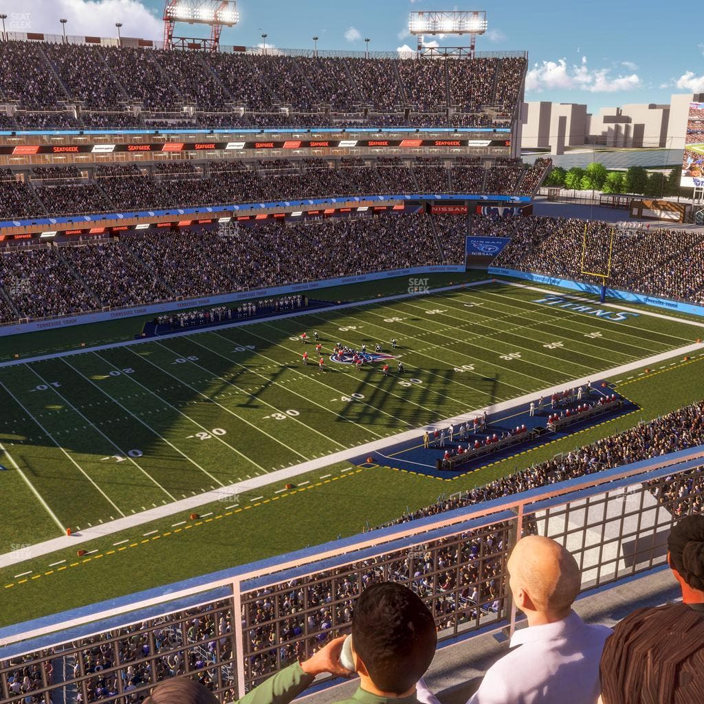 Nissan Stadium - Section Loge 317 Seat View