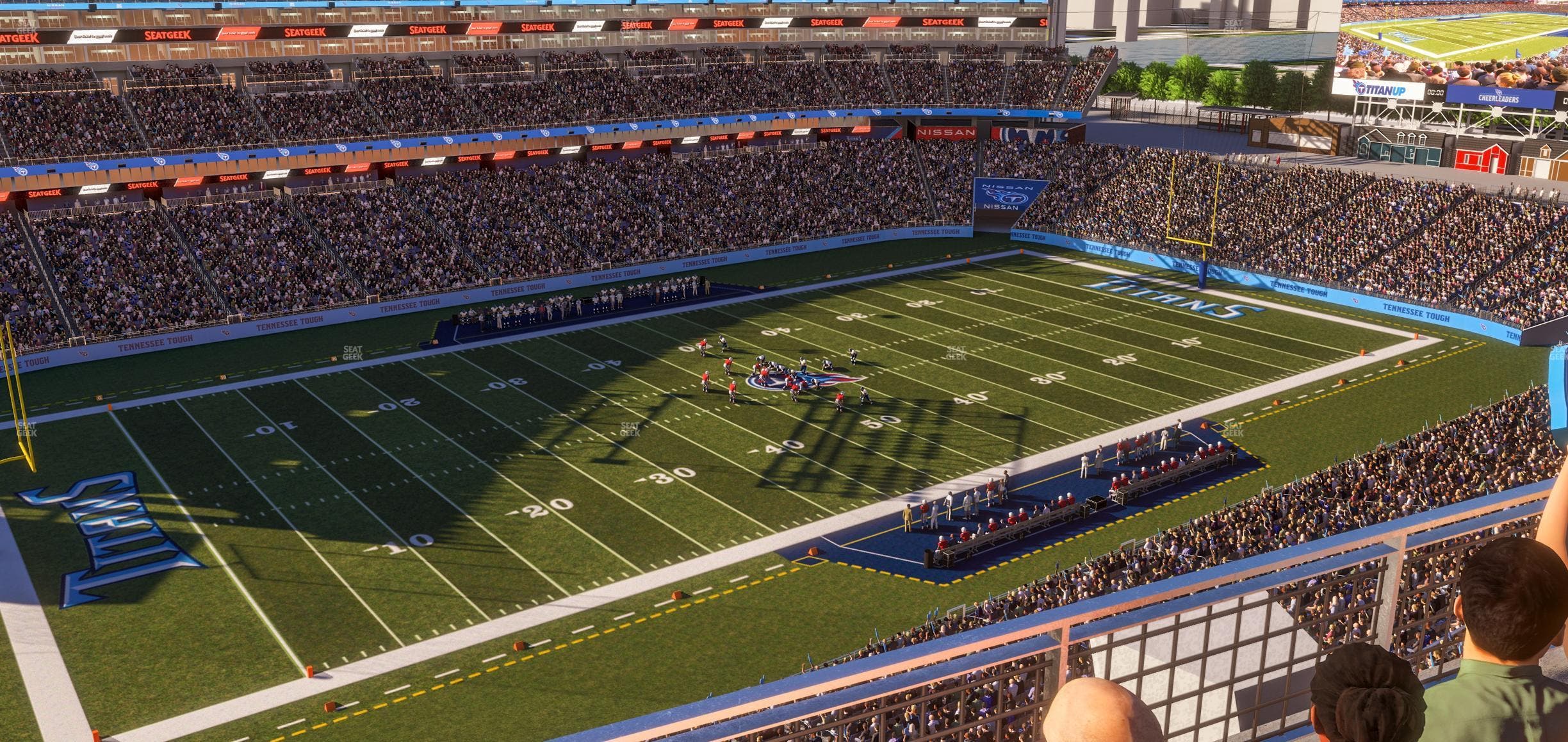 Nissan Stadium - Section Loge 317 Seat View