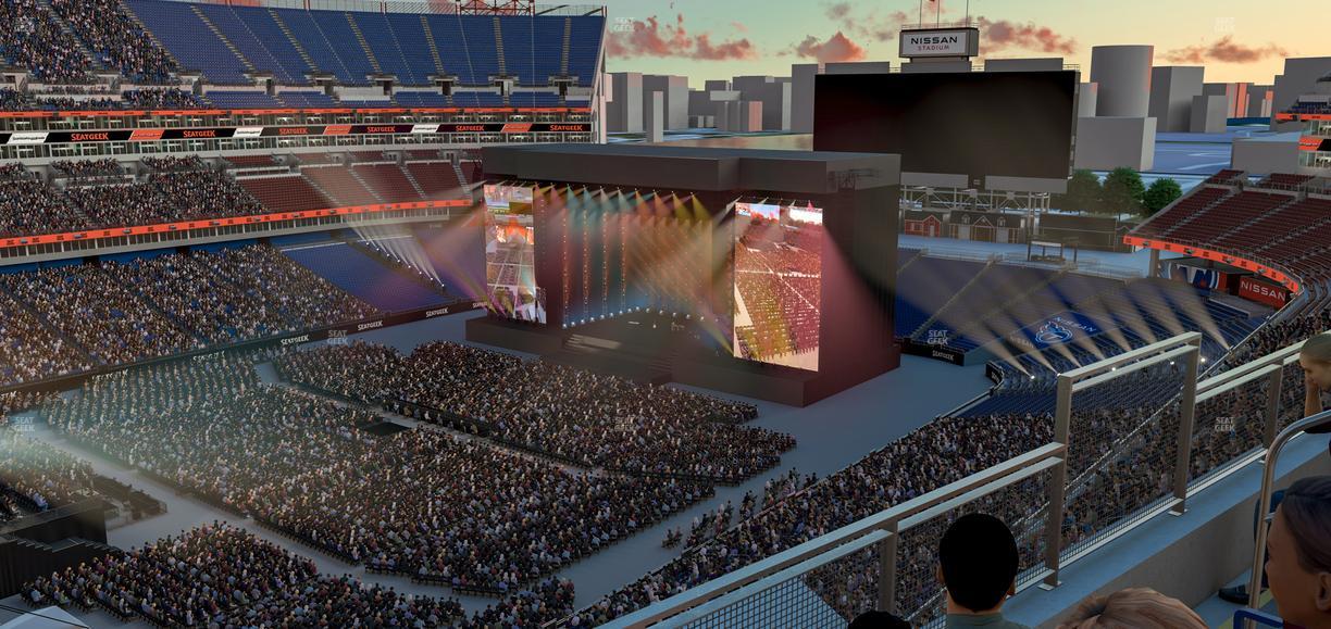 Nissan Stadium - Section Loge 317 Seat View