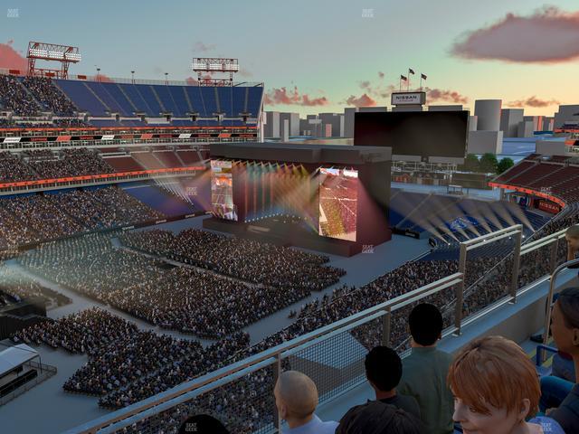 Nissan Stadium - Section Loge 317 Seat View