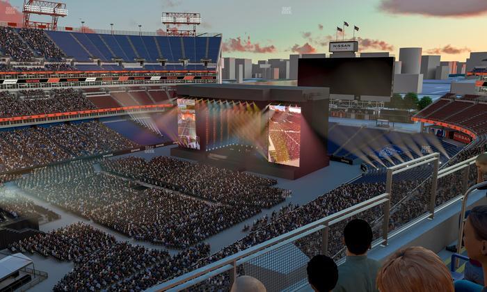 Nissan Stadium - Section Loge 317 Seat View