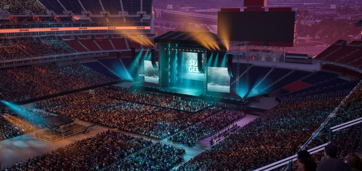Nissan Stadium - Section Loge 318 Seat View