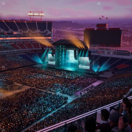 Nissan Stadium - Section Loge 318 Seat View
