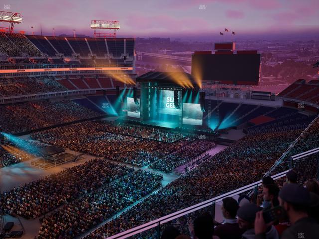 Nissan Stadium - Section Loge 318 Seat View