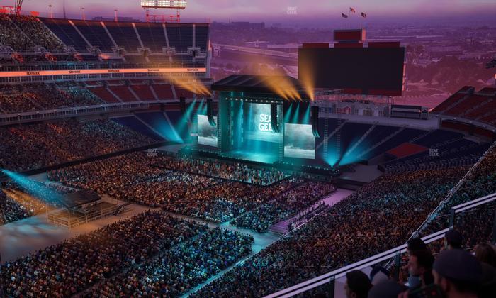 Nissan Stadium - Section Loge 318 Seat View
