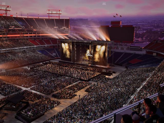 Nissan Stadium - Section Loge 318 Seat View