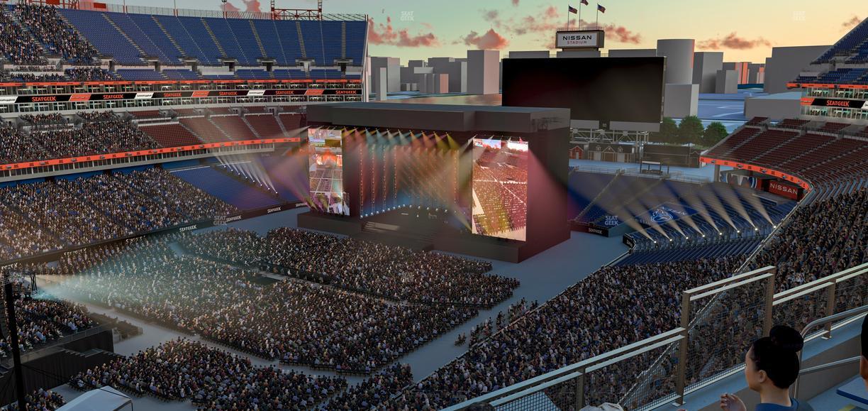 Nissan Stadium - Section Loge 318 Seat View