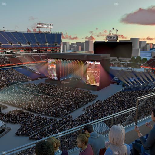 Nissan Stadium - Section Loge 318 Seat View