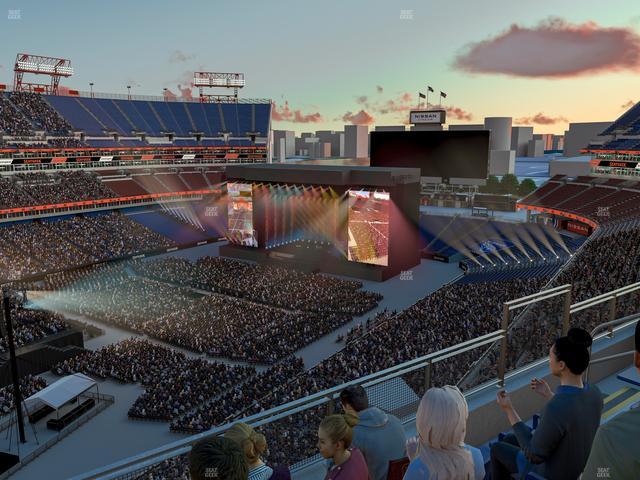 Nissan Stadium - Section Loge 318 Seat View
