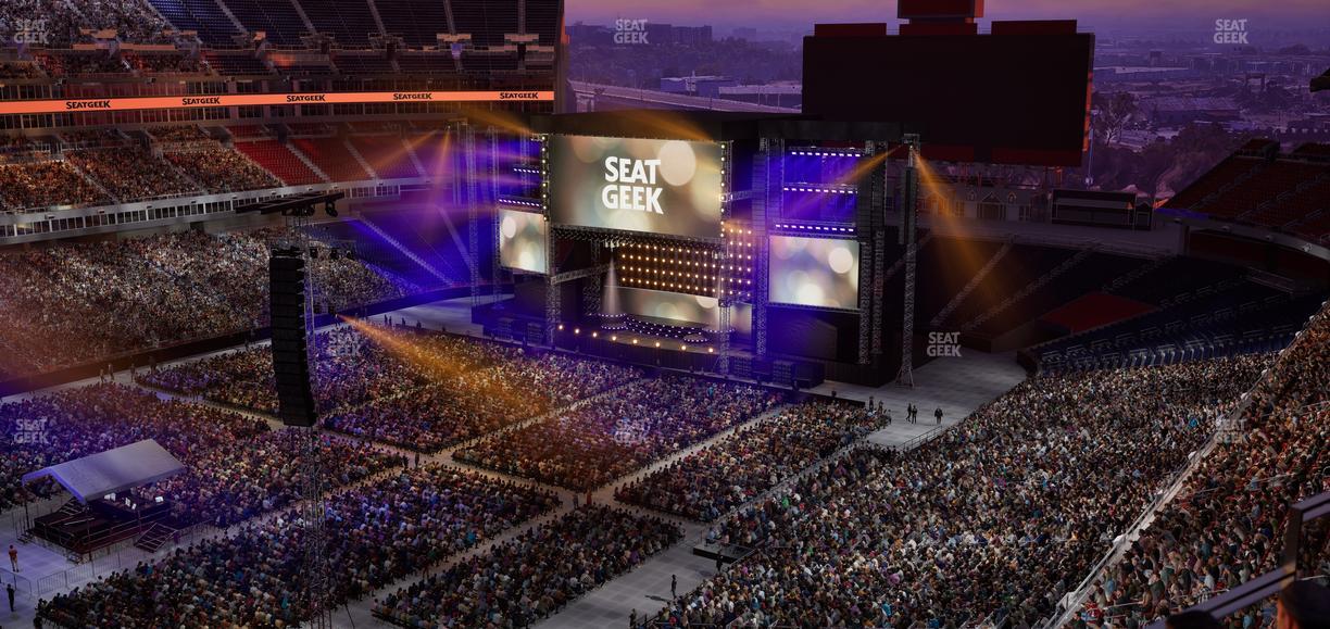 Nissan Stadium - Section Loge 318 Seat View