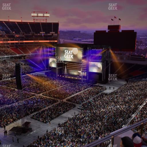 Nissan Stadium - Section Loge 318 Seat View