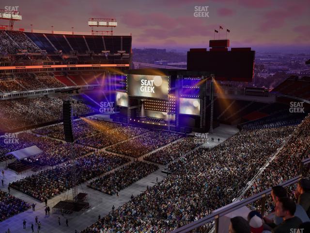 Nissan Stadium - Section Loge 318 Seat View