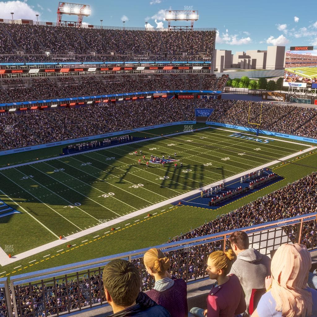 Nissan Stadium - Section Loge 318 Seat View