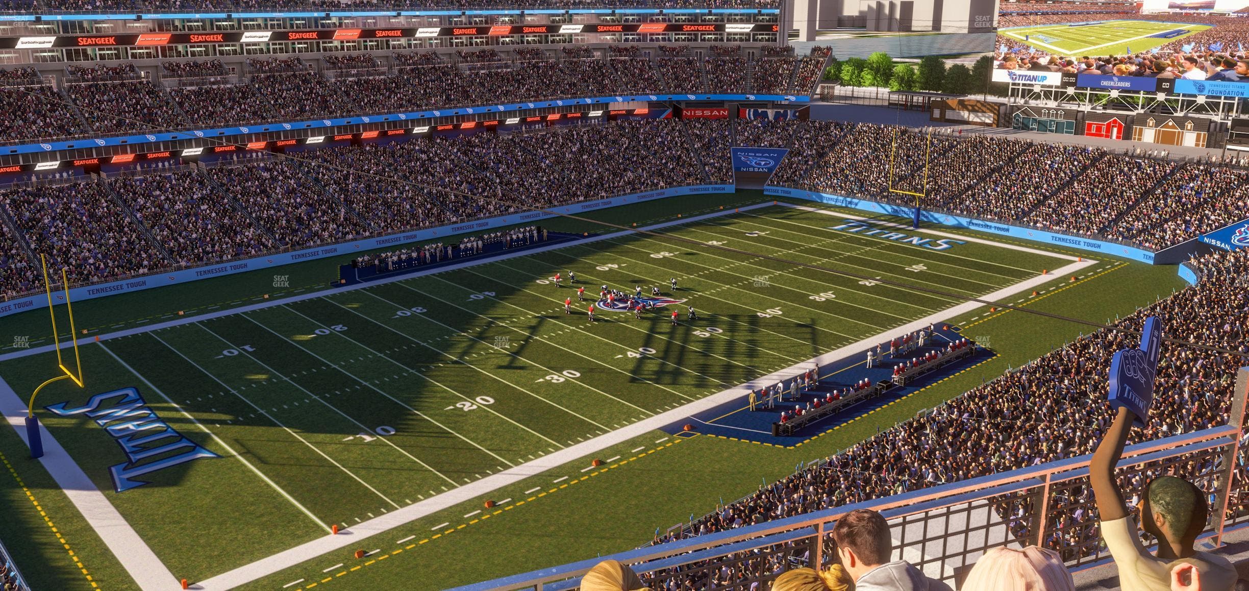 Nissan Stadium - Section Loge 318 Seat View