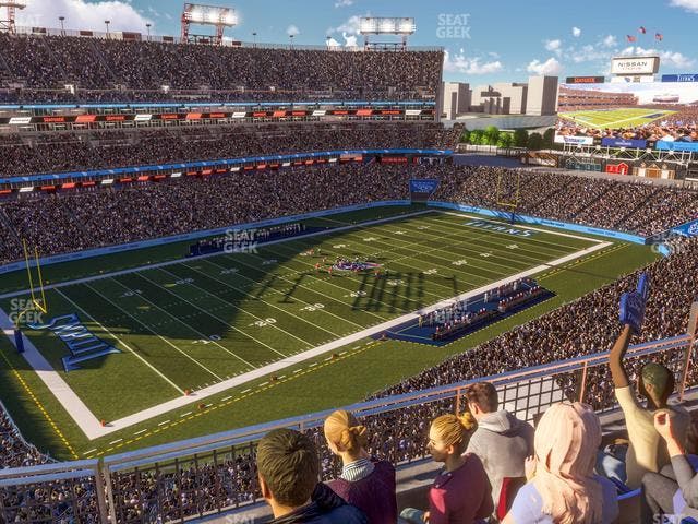 Nissan Stadium - Section Loge 318 Seat View