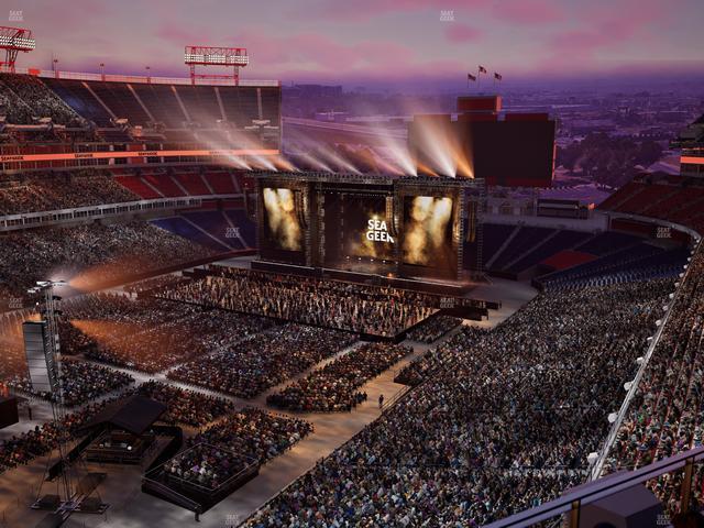 Nissan Stadium - Section Loge 319 Seat View