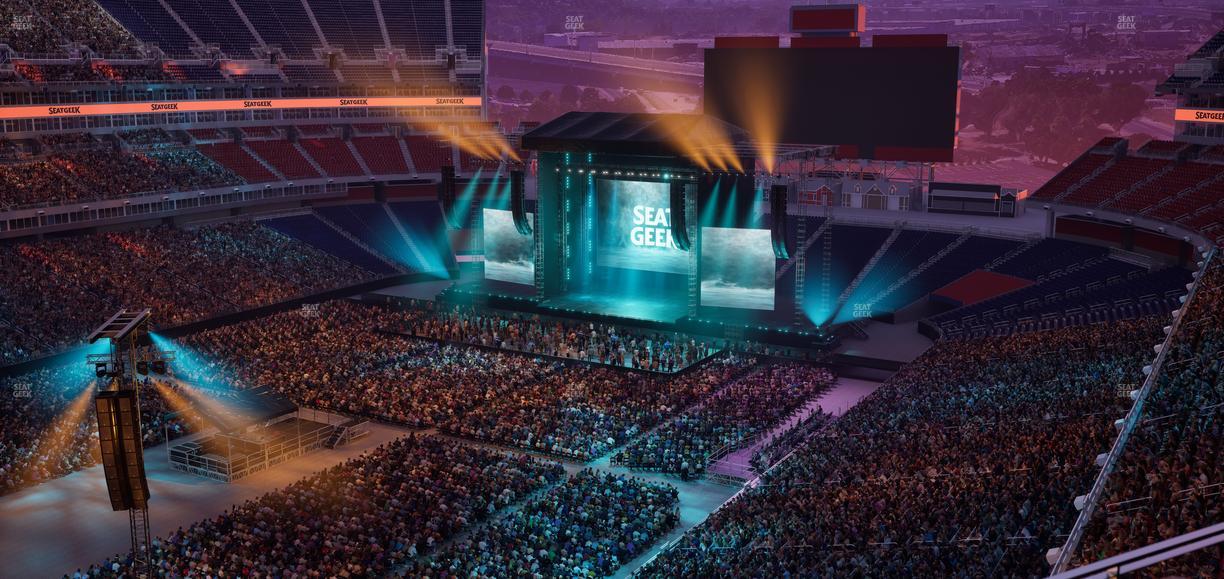 Nissan Stadium - Section Loge 319 Seat View