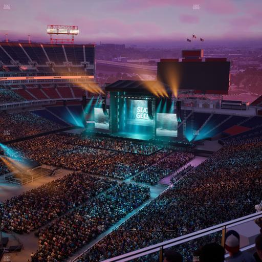Nissan Stadium - Section Loge 319 Seat View