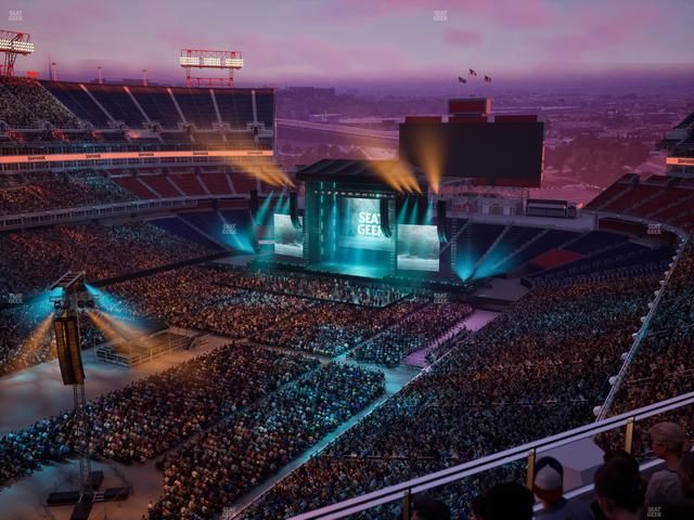 Nissan Stadium - Section Loge 319 Seat View