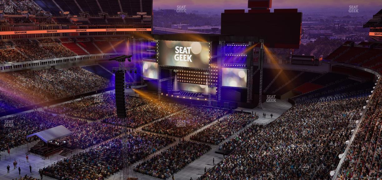 Nissan Stadium - Section Loge 319 Seat View