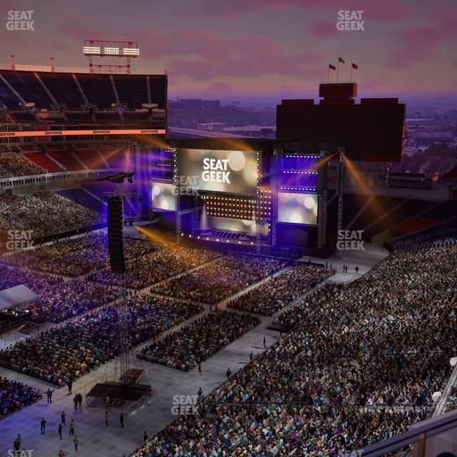 Nissan Stadium - Section Loge 319 Seat View