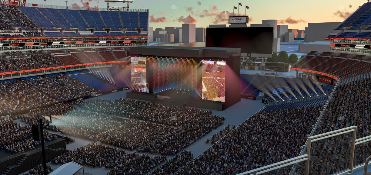 Nissan Stadium - Section Loge 319 Seat View
