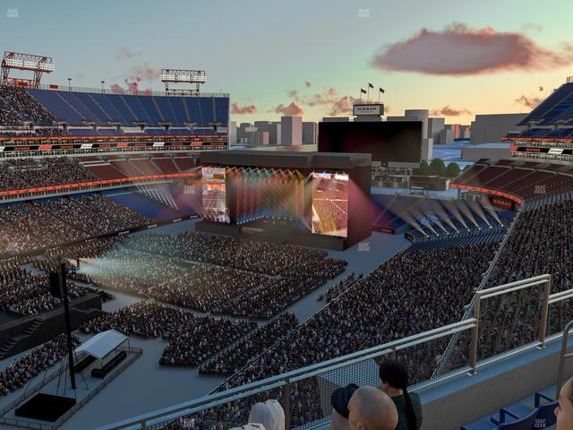 Nissan Stadium - Section Loge 319 Seat View