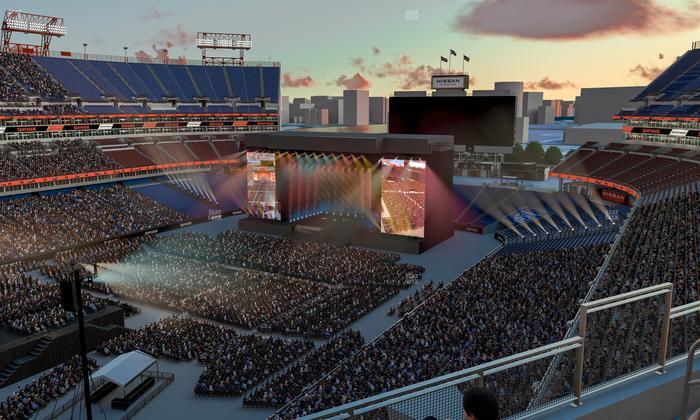 Nissan Stadium - Section Loge 319 Seat View