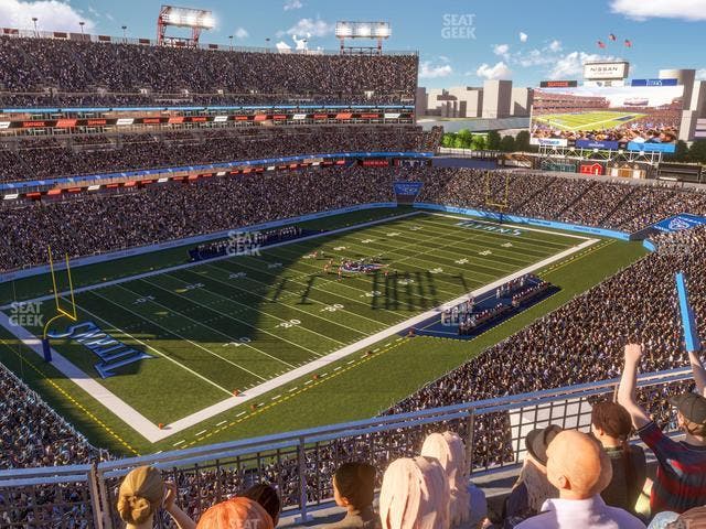 Nissan Stadium - Section Loge 319 Seat View