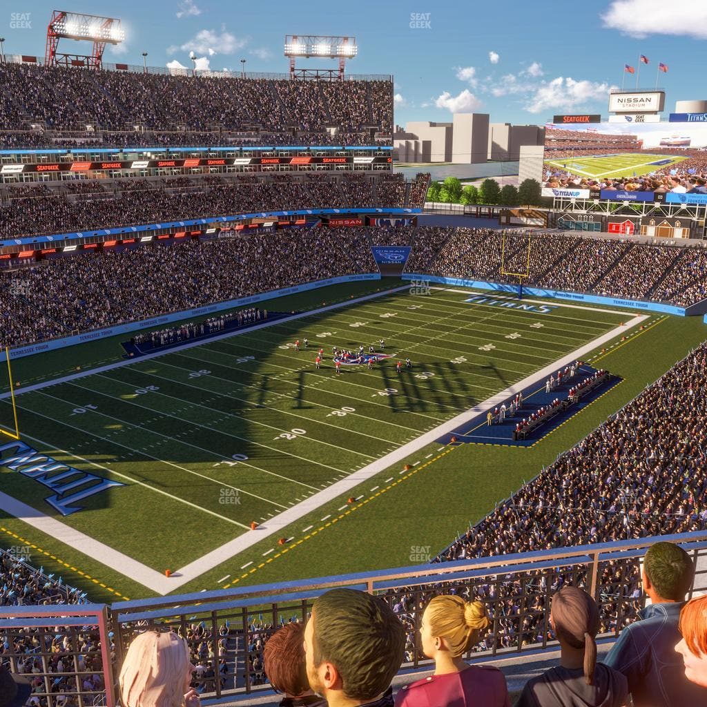 Nissan Stadium - Section Loge 320 Seat View