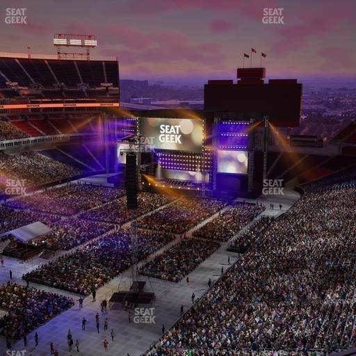 Nissan Stadium - Section Loge 320 Seat View