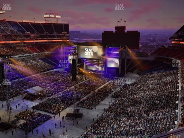 Nissan Stadium - Section Loge 320 Seat View