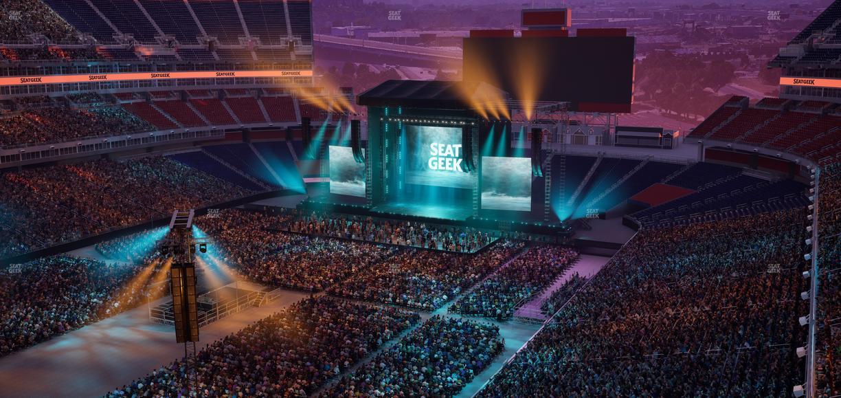 Nissan Stadium - Section Loge 320 Seat View