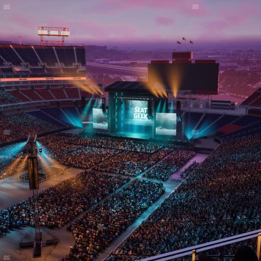 Nissan Stadium - Section Loge 320 Seat View