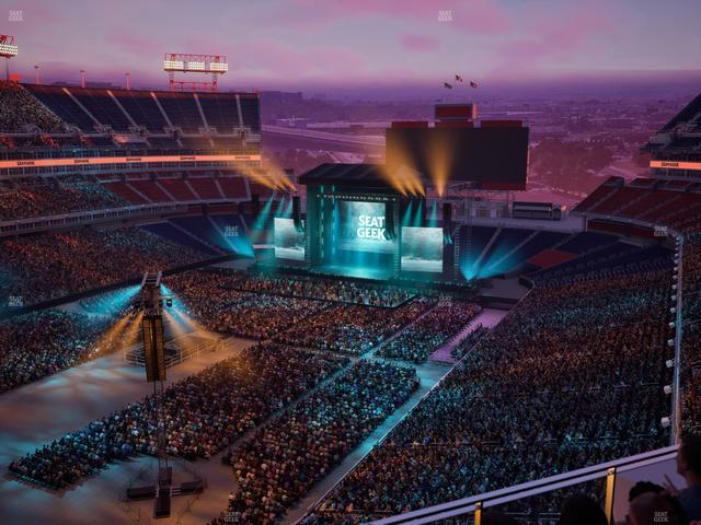 Nissan Stadium - Section Loge 320 Seat View