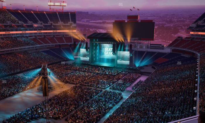 Nissan Stadium - Section Loge 320 Seat View