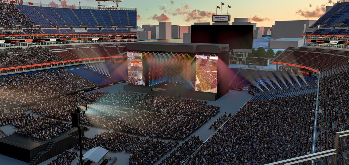 Nissan Stadium - Section Loge 320 Seat View