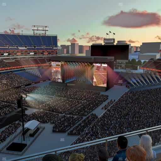 Nissan Stadium - Section Loge 320 Seat View