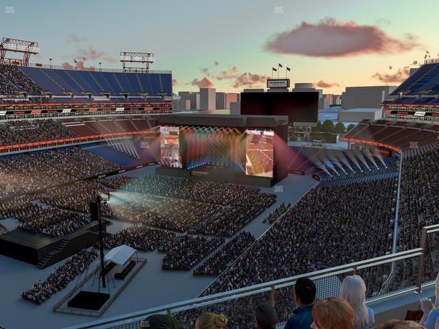 Nissan Stadium - Section Loge 320 Seat View