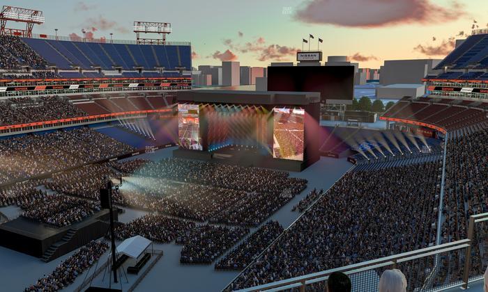 Nissan Stadium - Section Loge 320 Seat View