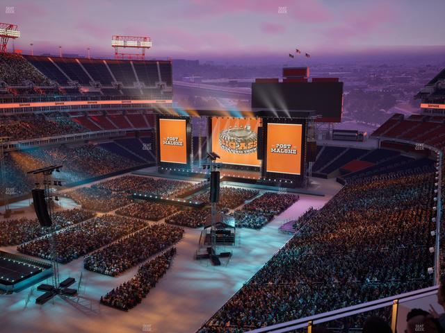 Nissan Stadium - Section Loge 320 Seat View