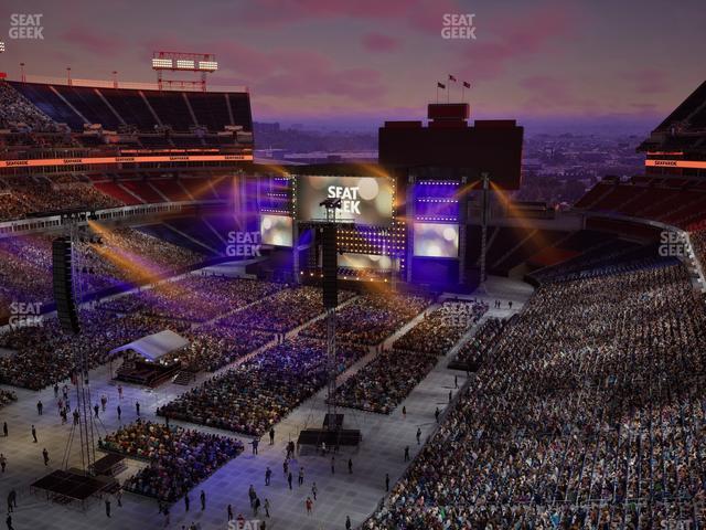 Nissan Stadium - Section Loge 321 Seat View