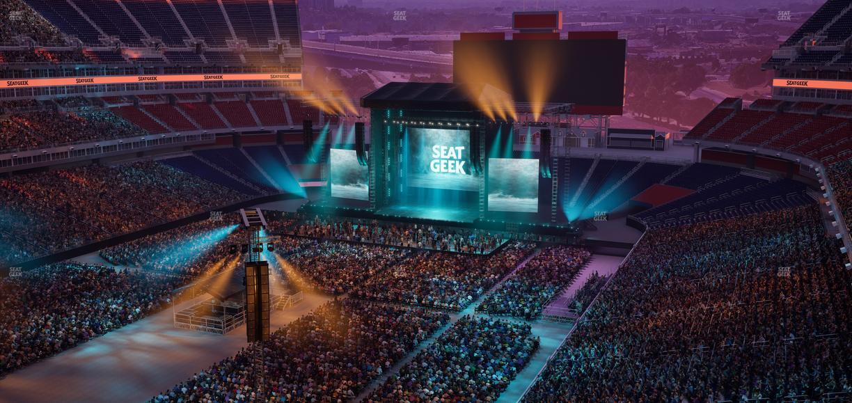 Nissan Stadium - Section Loge 321 Seat View