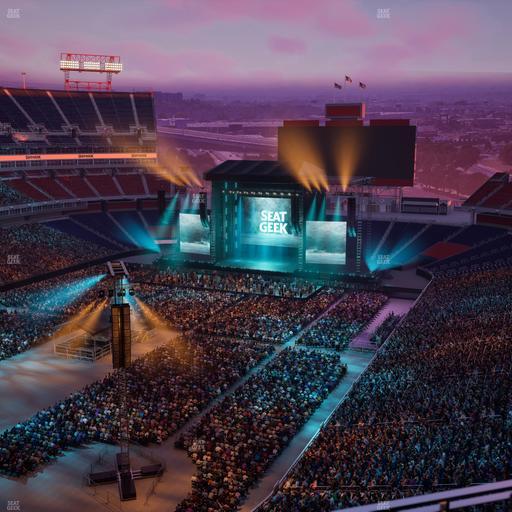 Nissan Stadium - Section Loge 321 Seat View