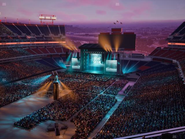 Nissan Stadium - Section Loge 321 Seat View