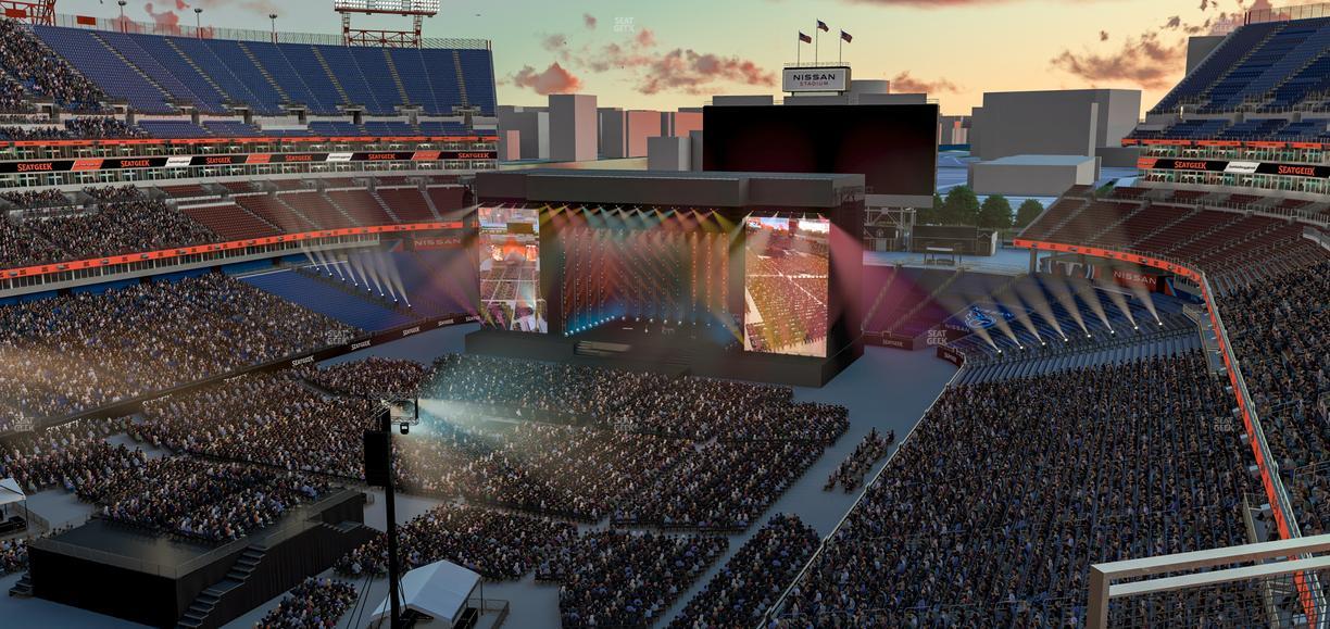 Nissan Stadium - Section Loge 321 Seat View