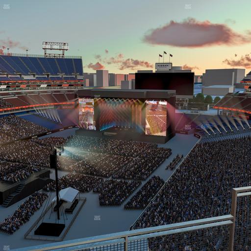 Nissan Stadium - Section Loge 321 Seat View